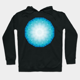 Blue Sea Mandala Hoodie